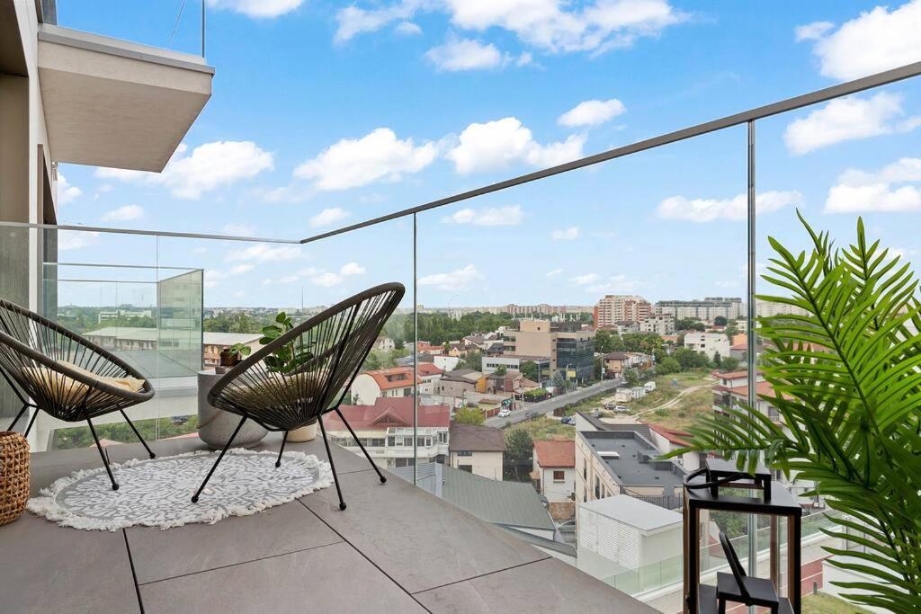Floreasca Apartament On Business Centre ブカレスト エクステリア 写真