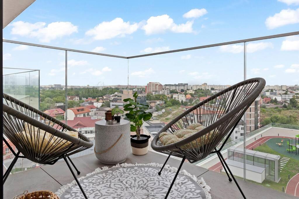 Floreasca Apartament On Business Centre ブカレスト エクステリア 写真