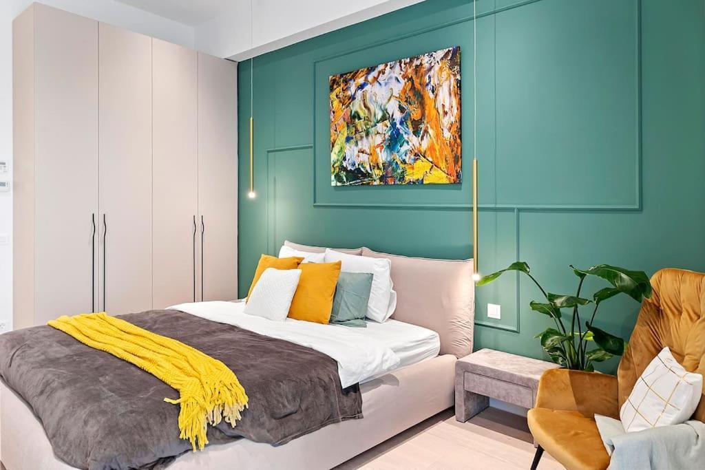 Floreasca Apartament On Business Centre ブカレスト エクステリア 写真
