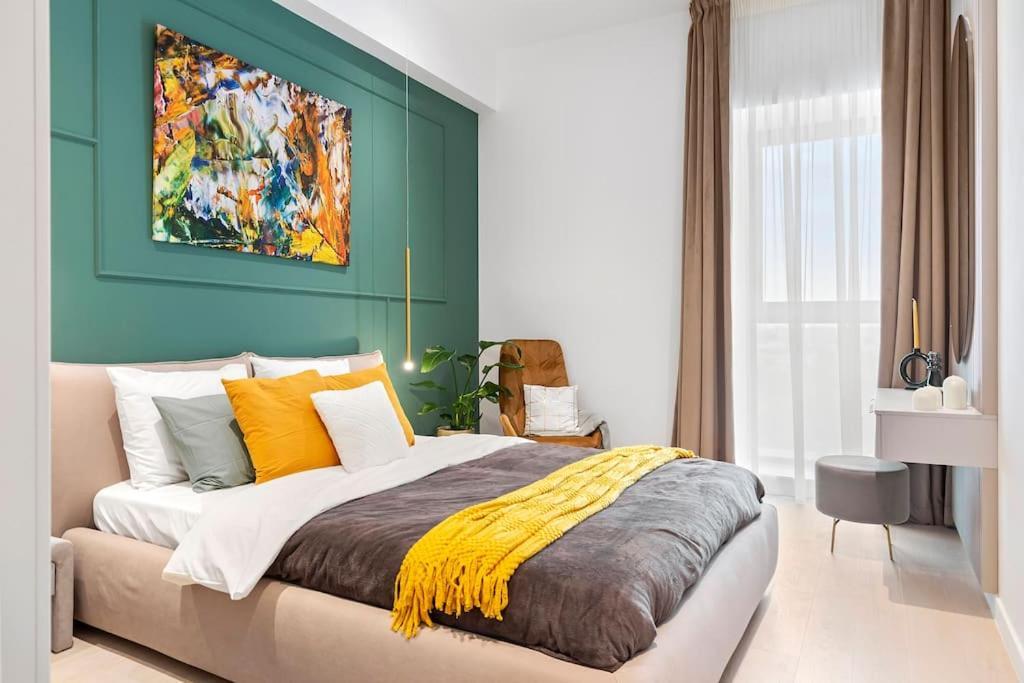 Floreasca Apartament On Business Centre ブカレスト エクステリア 写真
